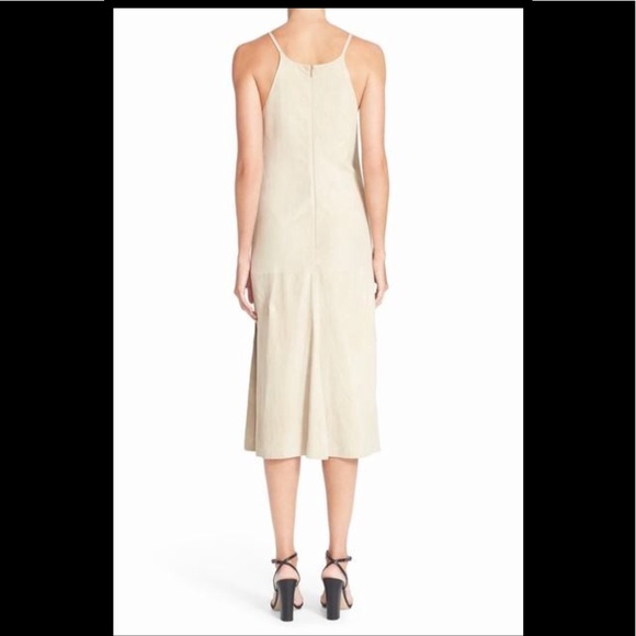 Theory Dresses & Skirts - Theory Kyun Suede Lamb leather dress